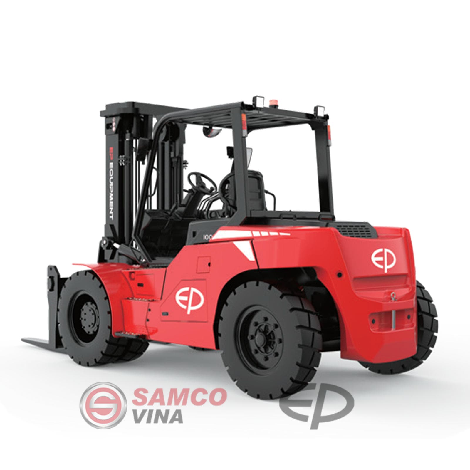 Xe nâng điện ngồi lái EP High Capacity EFL803/EFL1003 ( 8.0 tấn / 10.0 tấn ) – Pin Lithium