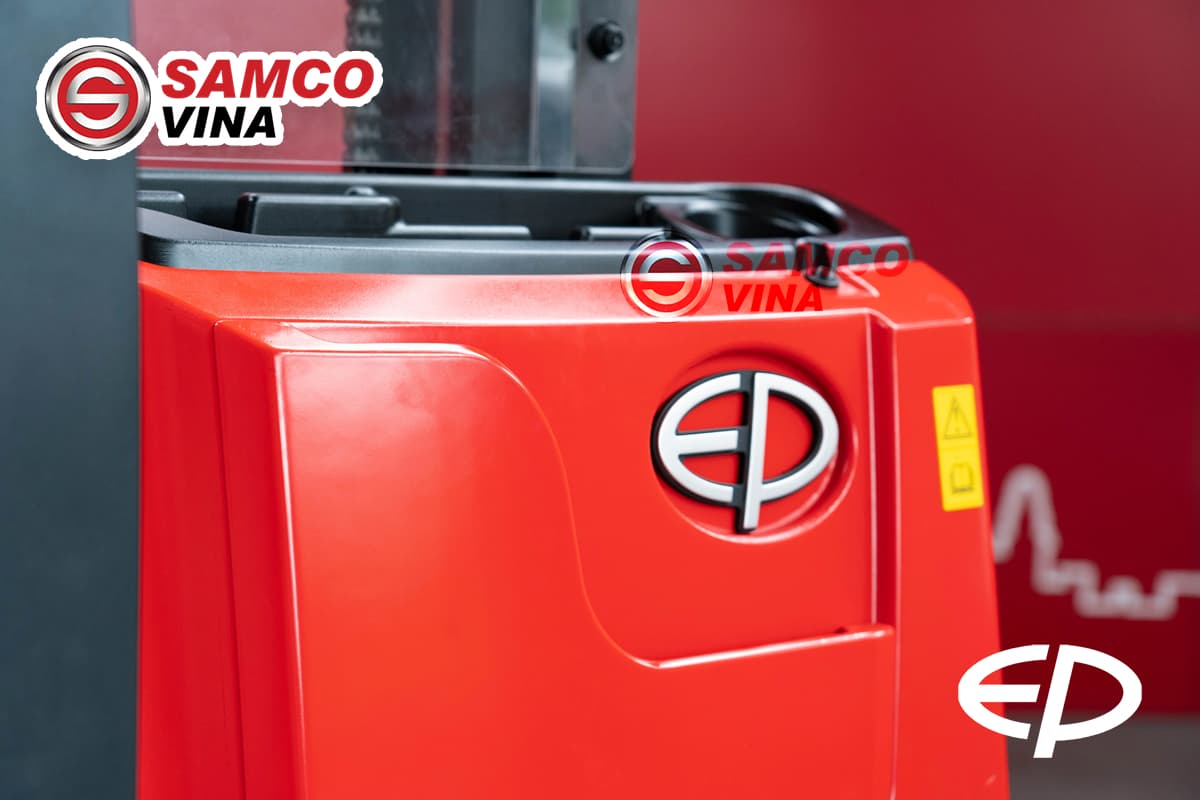 Thiết kế khung gầm mini tinh gọn và chắc chắn của dòng xe nâng điện stacker mini EP ESA121-M