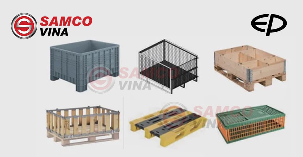 Xe Nâng Điện EP RSC có thiết Kế Tạ Đối Trọng Linh Hoạt Cho Mọi Loại Pallet