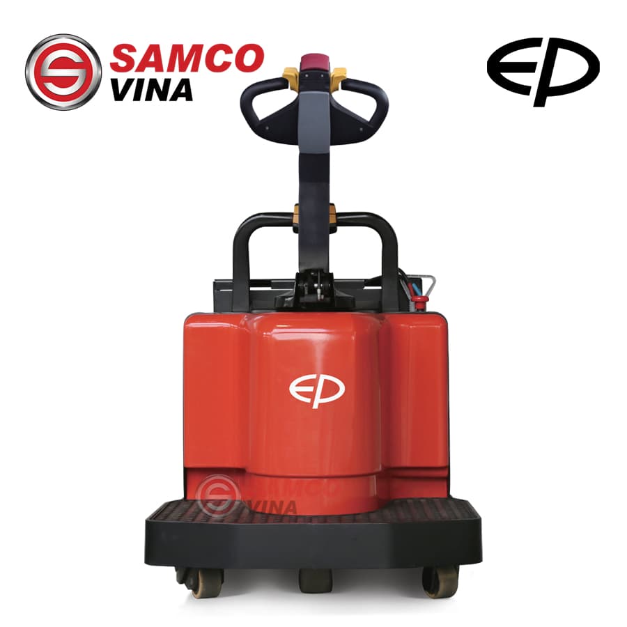 Xe nâng điện Pallet Truck EP EPT20-30RTS EPT20-35RTS-EN thiết kế bàn đứng lái an toàn