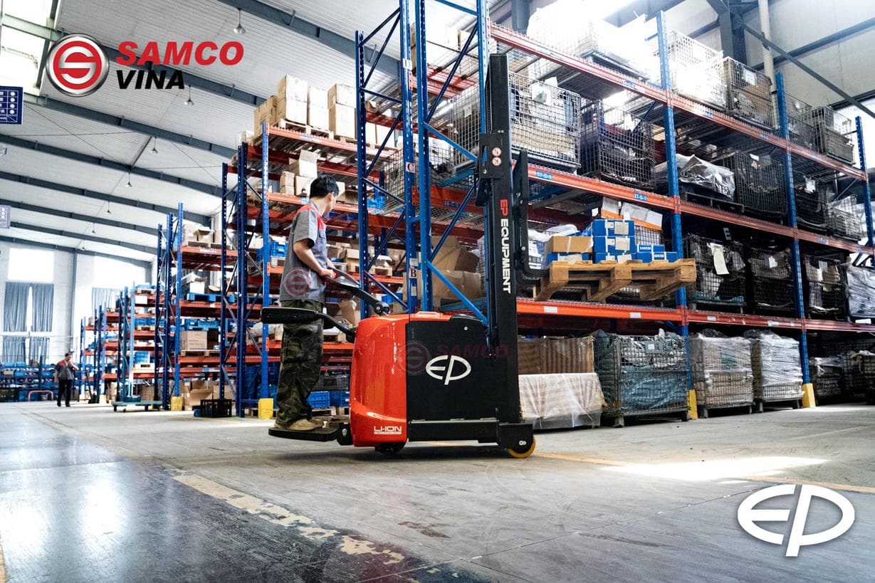 Xe nâng tay điện cao đối trọng EP RSC pin Lithium-ion xếp dỡ hàng hóa