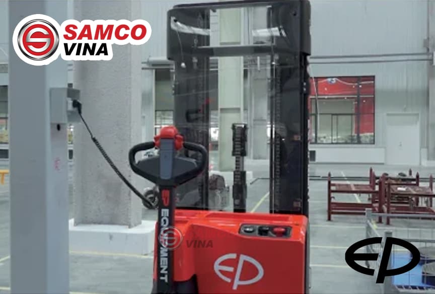 Xe nâng tay điện cao MAX EP WSA161i có hệ thống nguồn điện Pin Lithium tiên tiến