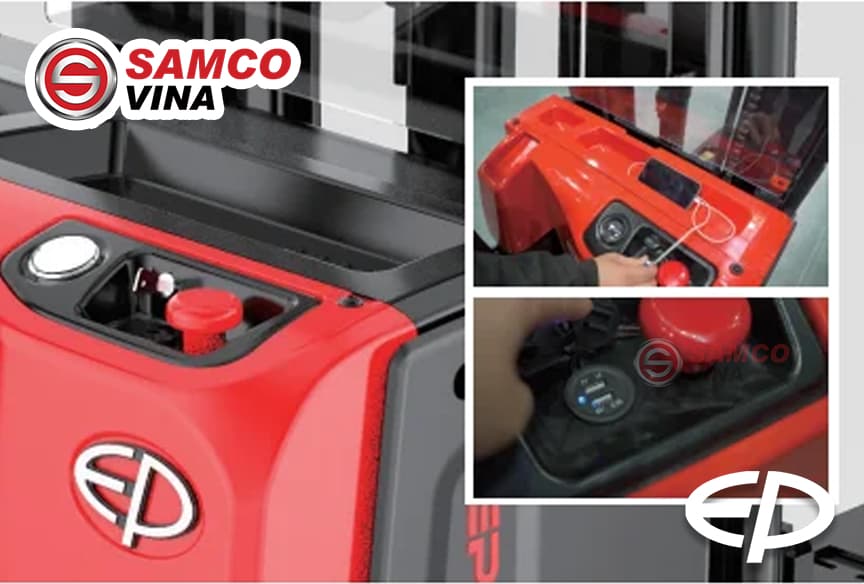 Xe nâng tay điện cao MAX EP WSA161i được thiết kế tập trung tối đa vào người vận hành