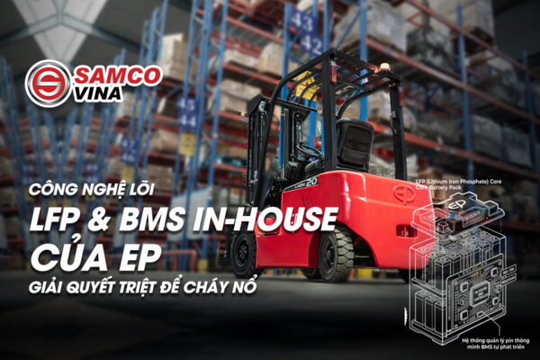 Công Nghệ Lõi LFP & BMS In-house Của EP: Giải Quyết Triệt Để Cháy Nổ