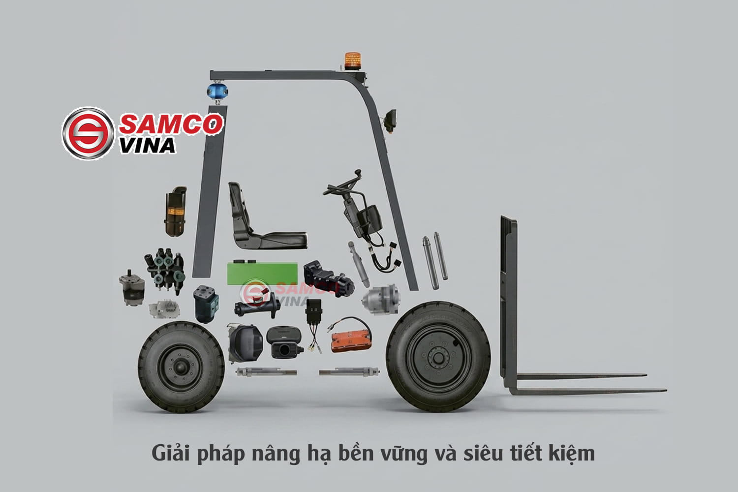 Giải pháp nâng hạ bền vững và siêu tiết kiệm xe nâng điện EFXZ301-H
