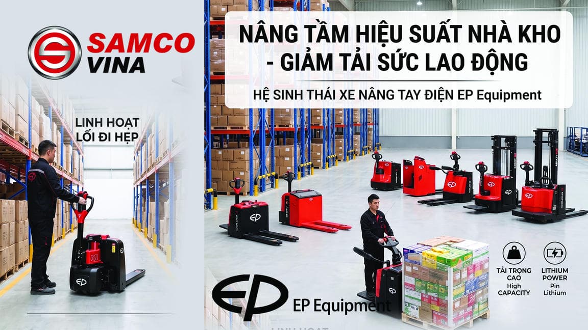 Thay Xe N&acirc;ng Tay Cơ Bằng Xe N&acirc;ng Tay Điện EP: Ho&agrave;n Vốn 6 Th&aacute;ng